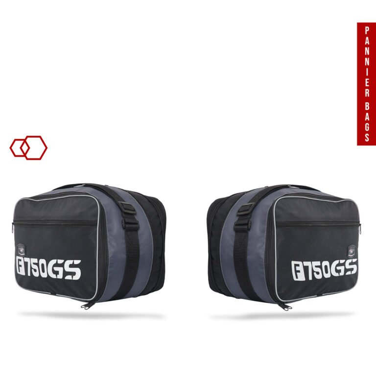 Pannier Liner Inner Luggage Bags To Fit DUCATI ENDURO ALUMINIUM (Red) Pair Bike | UK