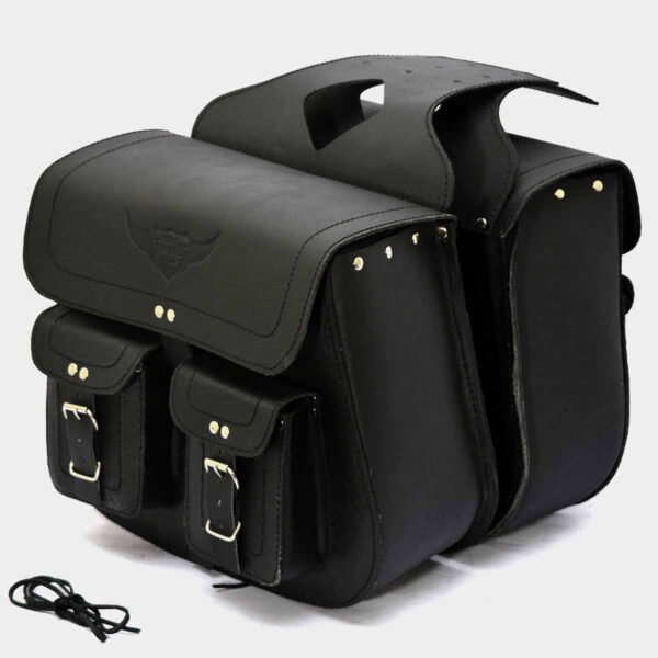 Motorcycle Leather Saddlebags For Harley Davidson