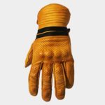 Retro Style Leather Motorcycle Gloves