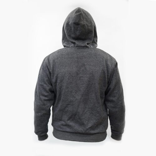 GREAT BIKERS GEAR - Men Reinforced Hoodies for Bikers Zipper