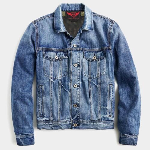 Men Kevlar Denim Jacket