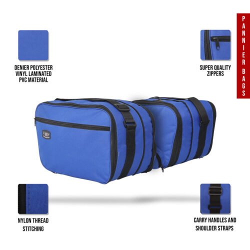 Blue Panier Bag BMW K1600GT And GTL Post 2 web