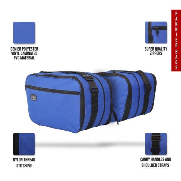 Blue Panier Bag BMW K1600GT And GTL Post 2 web