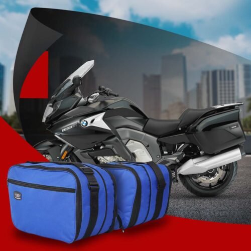 Blue Panier Bag BMW K1600GT And GTL Post 3 web