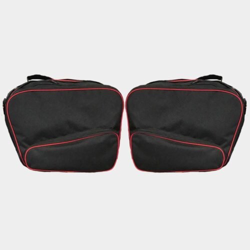 Pannier liner Bags for BMW K1600GT and K1600GTL - Black Red