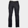 Motorcycle Protective Engineered Jeans for Men - Charcoal Black, 38