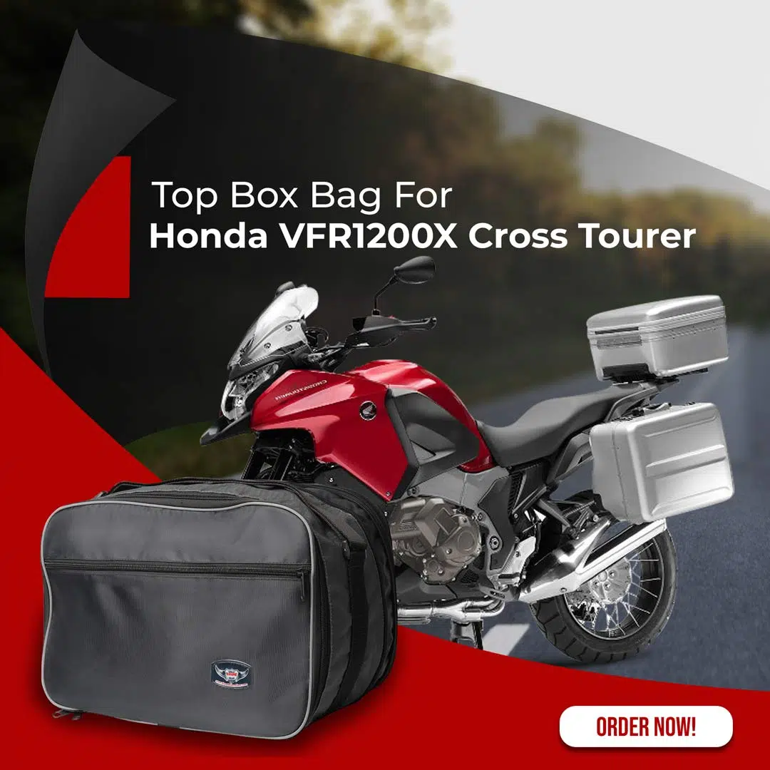 Top Box Bag for Honda VFR1200X Cross Tourer Motorbike - Image 3