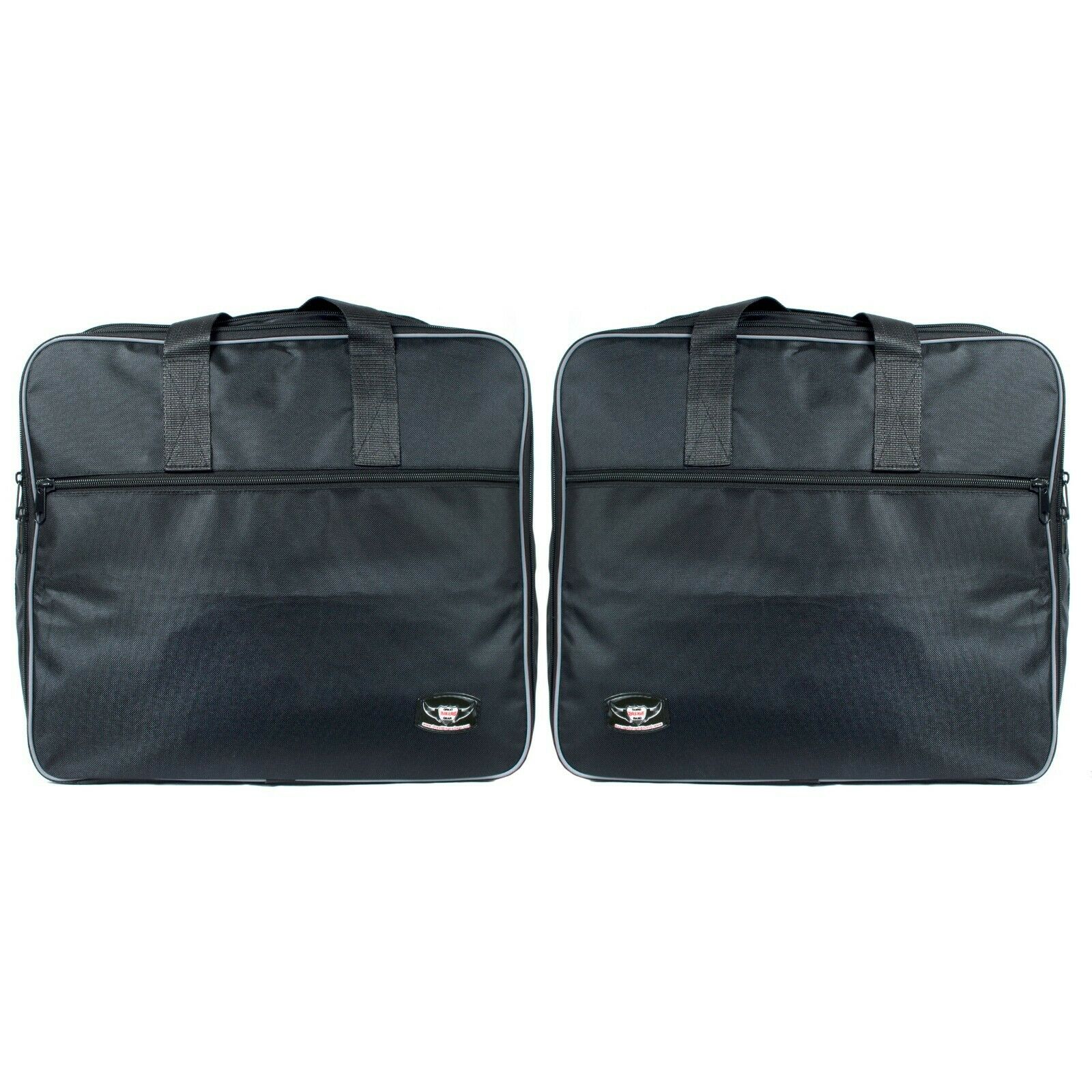 GREAT BIKERS GEAR 1 Pair Of Pannier Liner Bags To Fit BMW R1200RT Panniers In Blue/Black Colour Expandable 