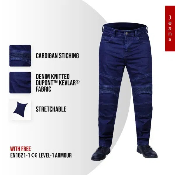 LUCA Kevlar Motorcycle Jeans for Men
