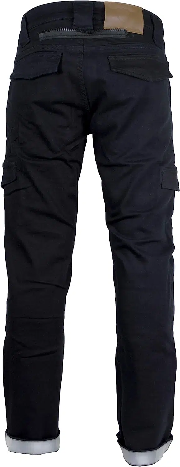 Kevlar Motorcycle Trousers With Kevlar Aramid Lining, Knee Pad