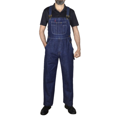 Mens Denim Dungarees Jeans Bib and Brace Overalls Pro Heavy Duty Workwear Pants