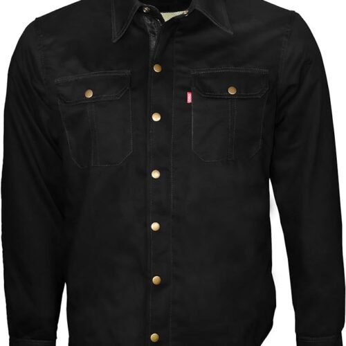 Mens Black Kevlar Shirt