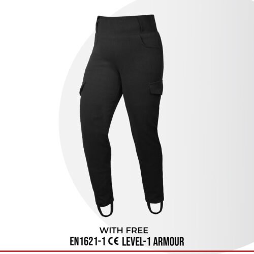 Women Motorcycle Cargo Leggings