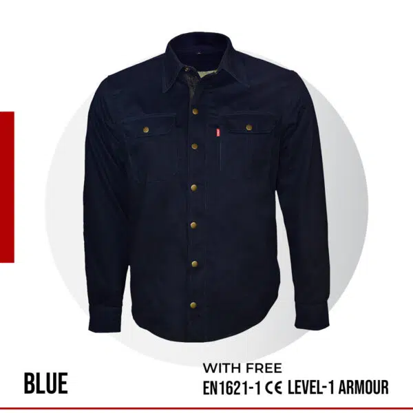 Throttle Motorcycle Kevlar Shirt for Men