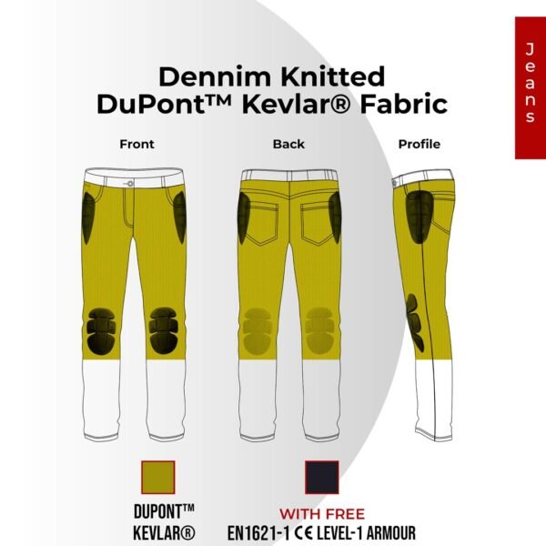Kevlar Jeans for Men Charcoal