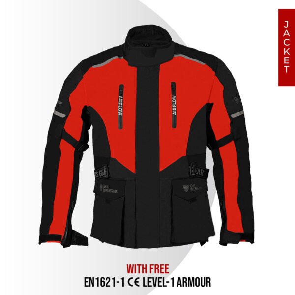 Red Cordura-Jacket