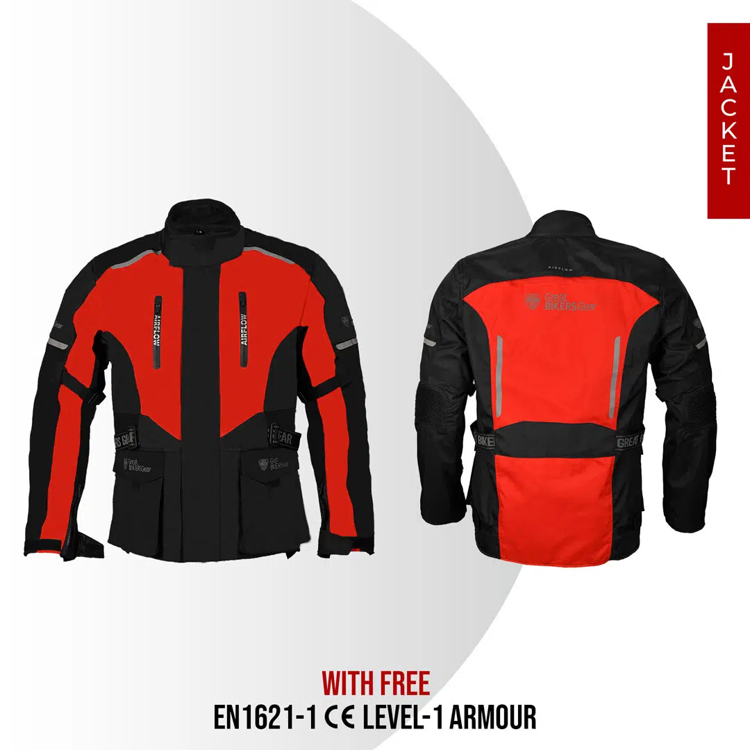 Red Cordura-Jacket