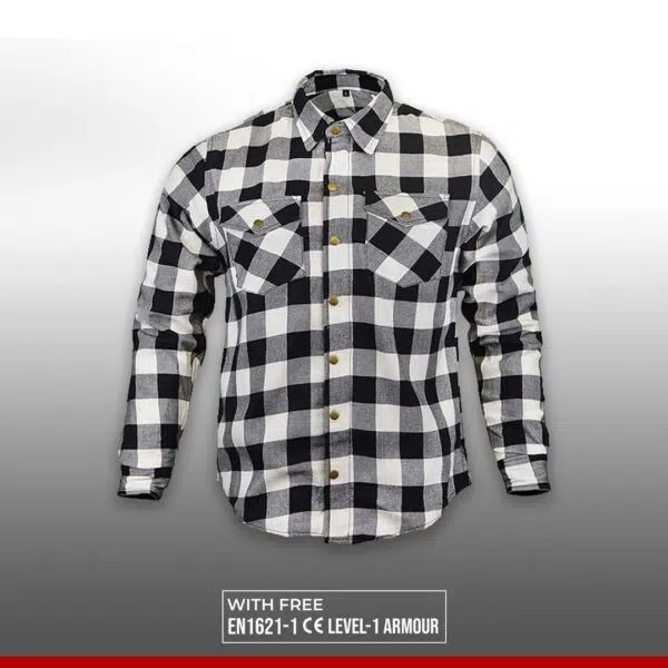 Black & White Nomad Kevlar Shirt