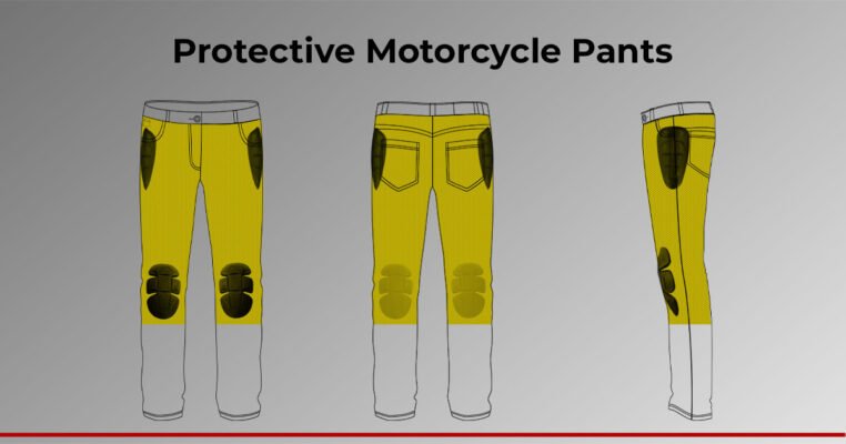 Motorcycle pants for adventure riding