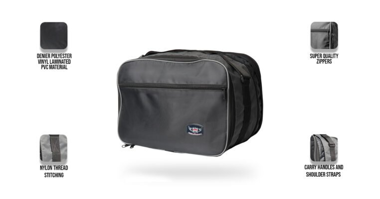 Motorcycle top box bags