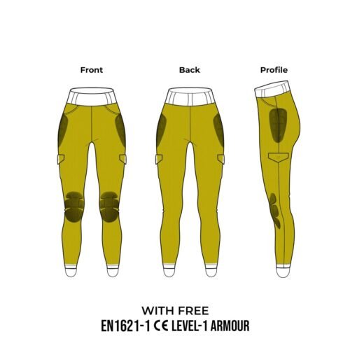 Ladies Motorcycle cargo leggings