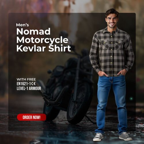 Motorcycle Kevlar Shirt for Men