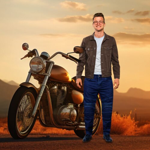 Luca Motorcycle jeans